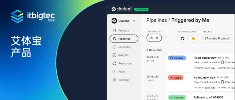 艾体宝产品丨CircleCI：高效的CI/CD平台，助力开发团队加速交付！